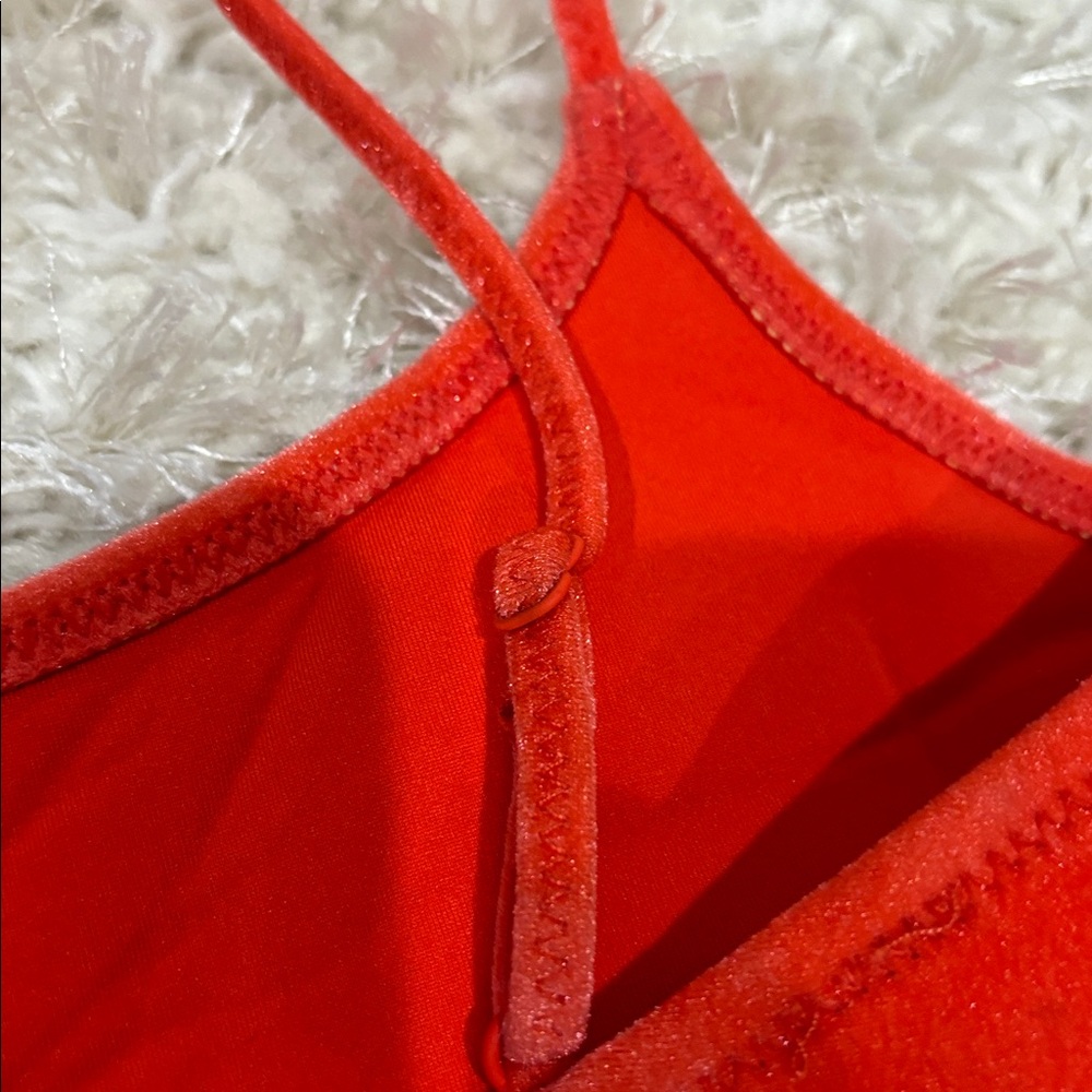 Triangl Swimwear Vibrant Orange Bikini Set - Picture 7 of 8